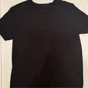SHEIN Black Short Sleeve Tee | XL